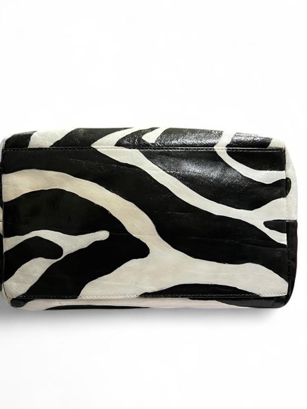 Dooney and Bourke Juliette Zebra Print satchel - Picture 4 of 10